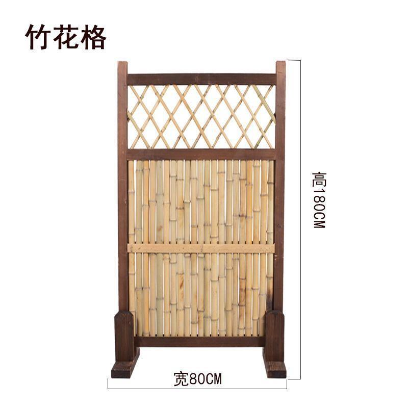 鸡公选屏风栅隔断优客厅简约现代实可移76747动餐栏厅木屏风