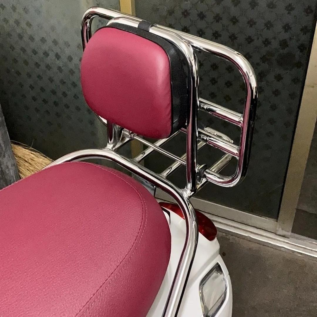 三阳飞度150四五fiddle5折叠货架带靠背尾架后扶手棕色黑色改装