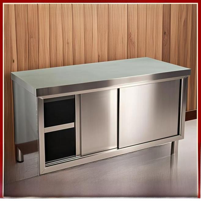 304不锈钢厨房储物柜工作台酒店控制台柜灶台储物柜储物柜