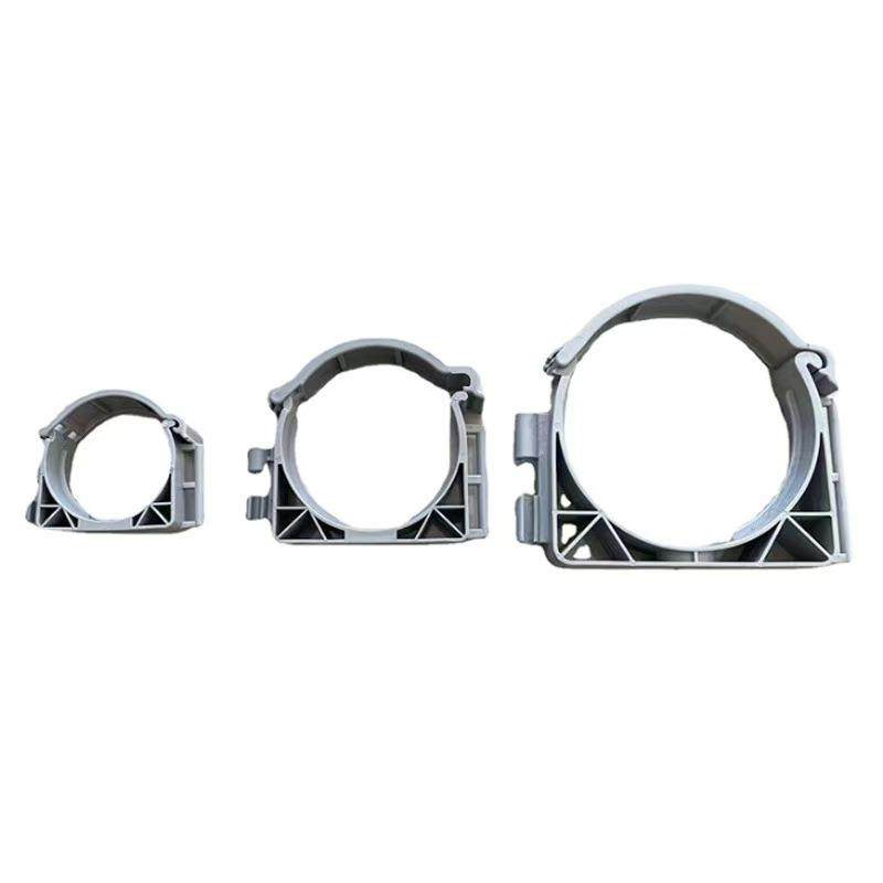 新风系统顶送风PE管道管卡连接件新风抱卡卡扣75dn110固定卡扣