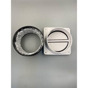 集成灶配件止逆阀厨房烟道专用抽油烟机排烟风管变径止回阀防烟宝