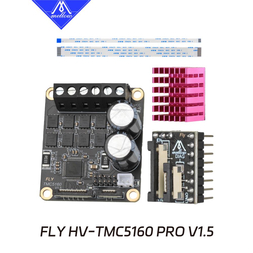FLY 24V-48V TMC5160 Pro 6A大电流Spi驱动Marlin Klipper
