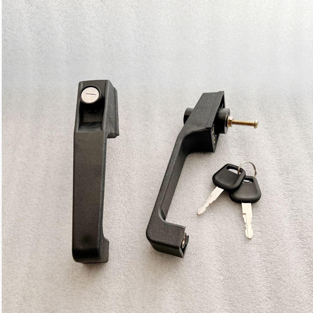 铲车门锁把手临工龙工明宇装载机工程车拖拉机收割机门锁带锁芯