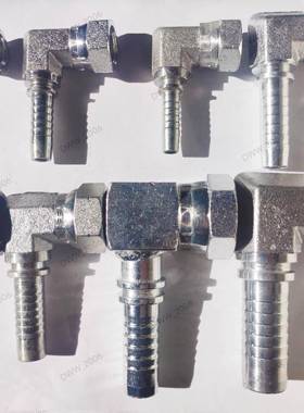 叉车用液压接头22691K英制圆头20191K公制圆头直角方块接头26791K