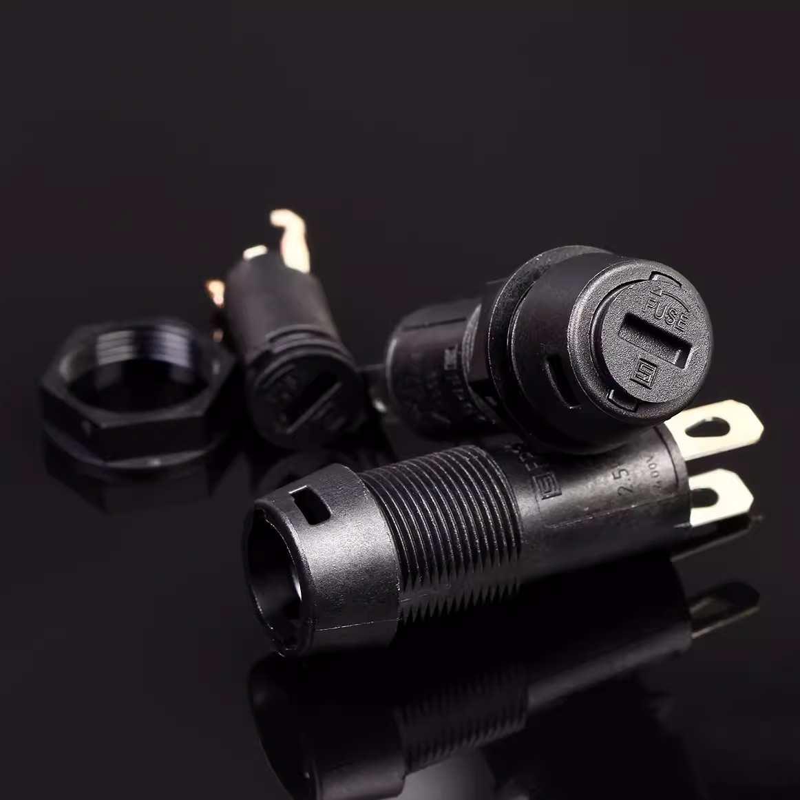 舒特FPG1 SCHURTER 5*20 10A 250V保险丝座 16A500V 3101.0010