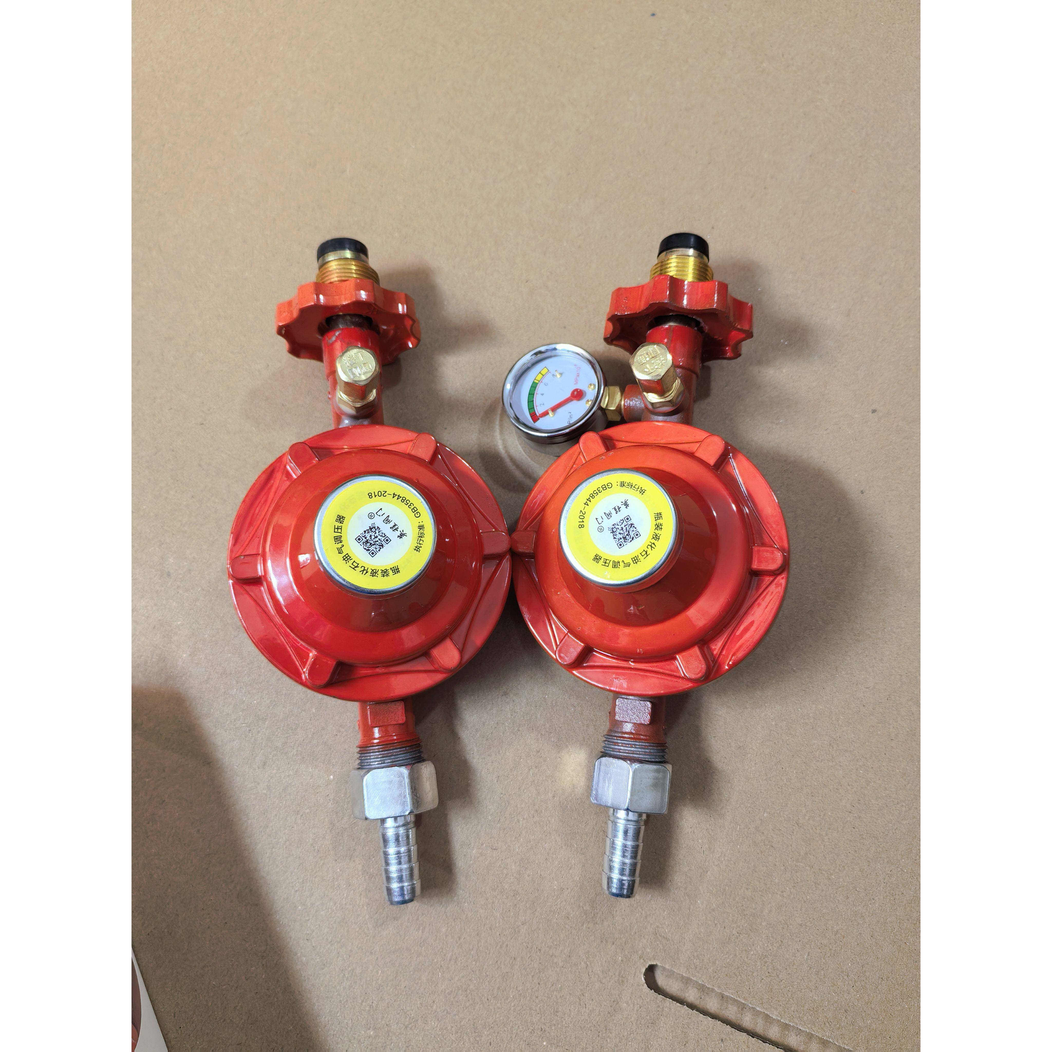 新国标1.2漏气自锁减压阀瓦斯罐瓦斯灶低压阀门