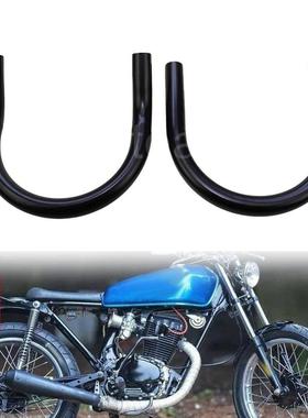 CG125摩托车覆古改装尾翼U型管弯管扶手尾架GN125GN250尾翼