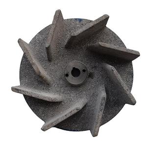 碾米砻谷机谷糠风机叶轮配件稻谷大糠风叶轮加厚耐磨铸铁扇叶风盘