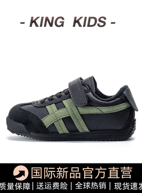 加绒儿童阿甘鞋真皮秋冬2025新款女童运动鞋软底宝宝二棉男童板鞋