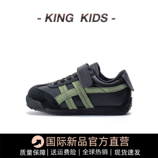 软底宝宝防滑软底男童板鞋 儿童阿甘鞋 女童运动鞋 2026新款 真皮春季