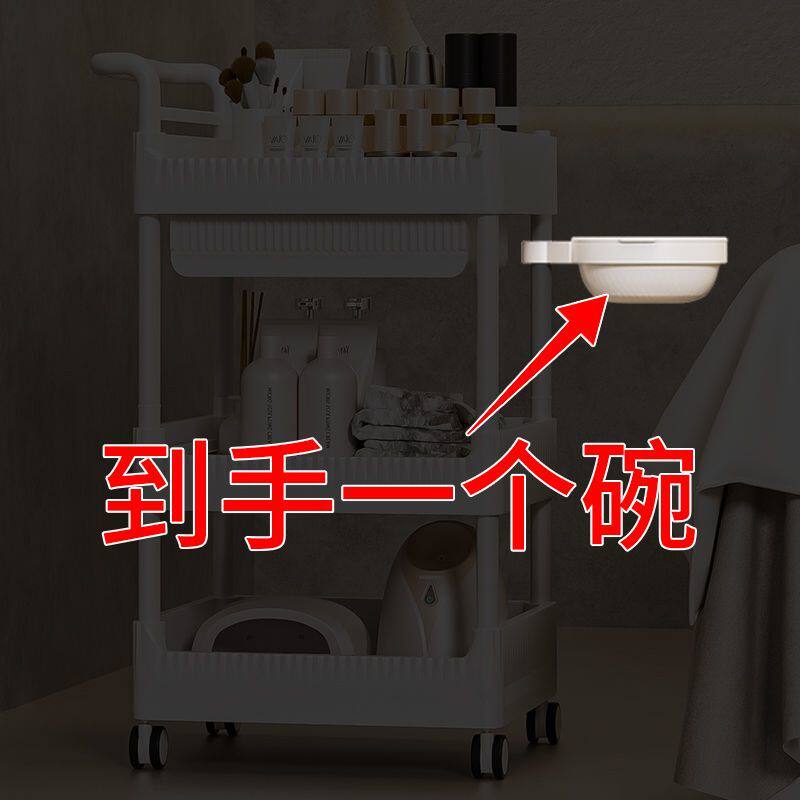 美容院专用小推车理发师工具车美甲可移动小车餐厅推车家用工具车