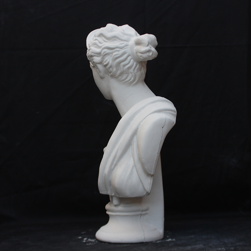 美术石膏像罗马妇人 石膏胸像全身像 美术用品 素描模型 雕塑摆件