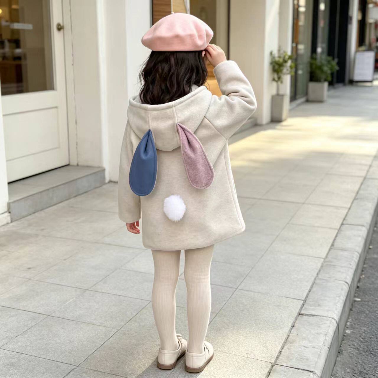 2026童装女童呢大衣秋装女宝宝