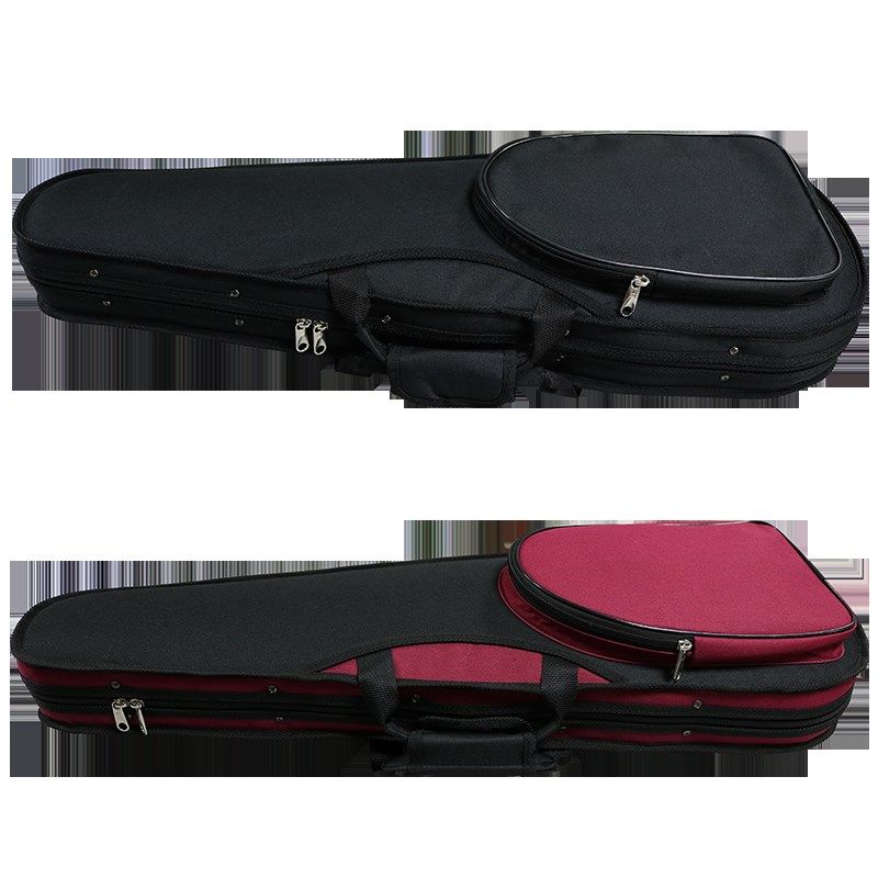 中 小提琴盒琴盒琴包超轻4-4轻双肩背轻便箱盒箱背包高档背带配件
