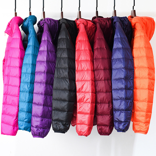 宽松外套加肥加大码轻薄羽绒服女短款胖妹妹200斤胖mm特妈妈超薄