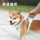 狗狗牵引绳背心式 提花双叠胸背中小型犬防勒遛狗背带柴犬宠物狗绳