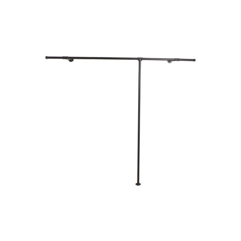 美式工业风格复古简约铁艺水管管道落地衣架墙上挂墙服装店展示架