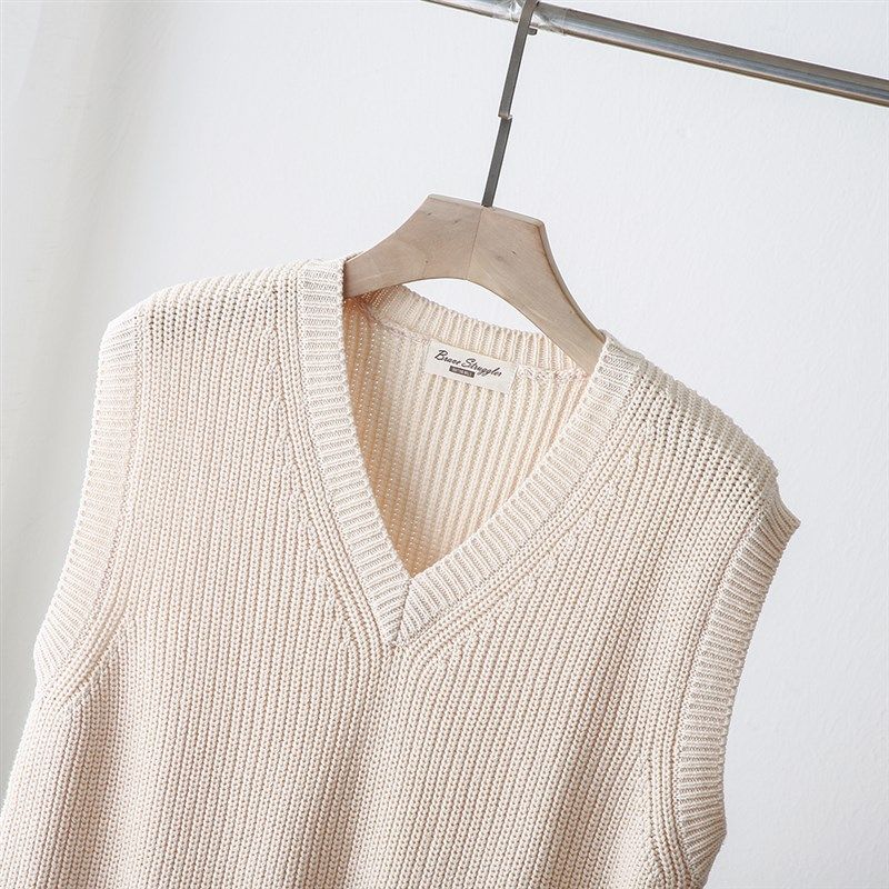 怎么穿都好看!舒适不起球!可叠穿!秋冬男百搭休闲针织马甲背心