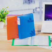 a5文件夹多层学生用透明插页100页儿童学生生字卡袋60档案资料册4