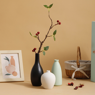 陶瓷花瓶绿植小摆件客厅插花电视柜开放格酒柜餐桌民宿家居装饰品