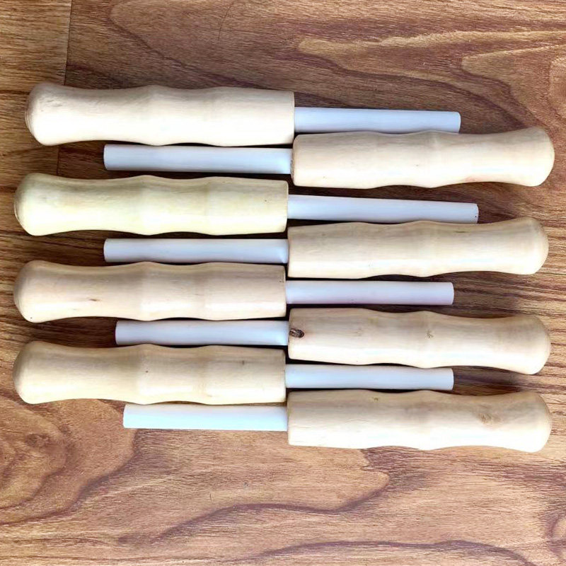 801削皮机磨刀沙棒4A-7Y铲皮机配件带柄砂轮棒白色沙笔工具手工