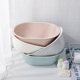 大号加厚塑料婴儿脸盆儿童小号多用宝宝洗衣盆宠物浴盆椭圆洗澡盆