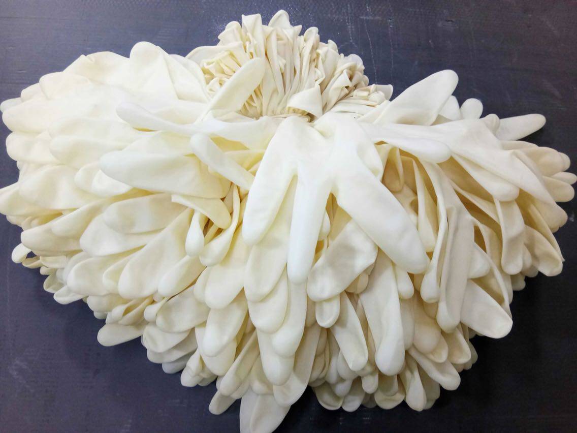 一次性乳胶牛筋手套劳保防水耐磨水产家务出海采摘实验橡胶手套