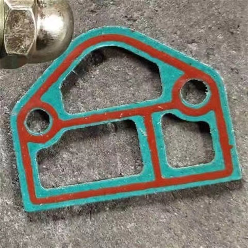 0810机滤座垫片机滤芯垫片纸垫490发动机座垫片滤清器防漏油