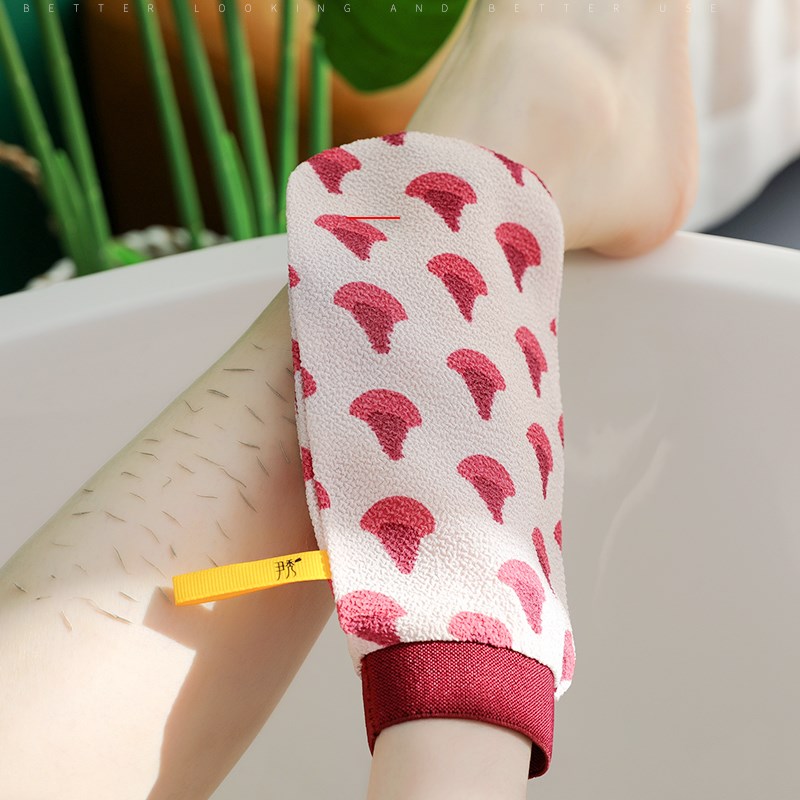 尹秀搓澡巾单层薄款女士专用搓澡神器家用强力下泥不伤肤洗澡巾