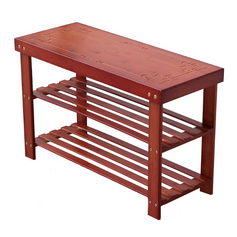 楠竹换鞋凳家用门口鞋架收纳柜多层可坐鞋柜简易置物架可坐试鞋凳,住宅家具,鞋架,淘宝优惠券,粉丝福利购,淘宝优惠卷