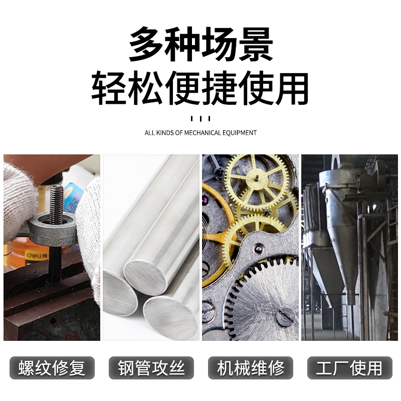 管螺纹板牙G1/8 1/4 3/8 1/2 3/4圆板牙细牙手动6分螺纹套丝工具