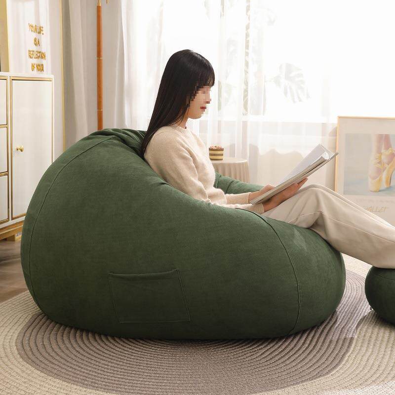 Jepp懒人沙发豆袋可单拆洗人SML阳台卧室号躺可可睡榻榻米^懒