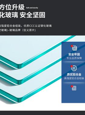 阳台PTPD推折叠门平开门门一体三联动双层拉玻璃313厨房卫生间移