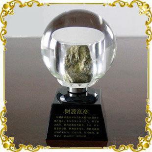 【水晶球摆件】吉祥物办公室商铺居家室内摆件