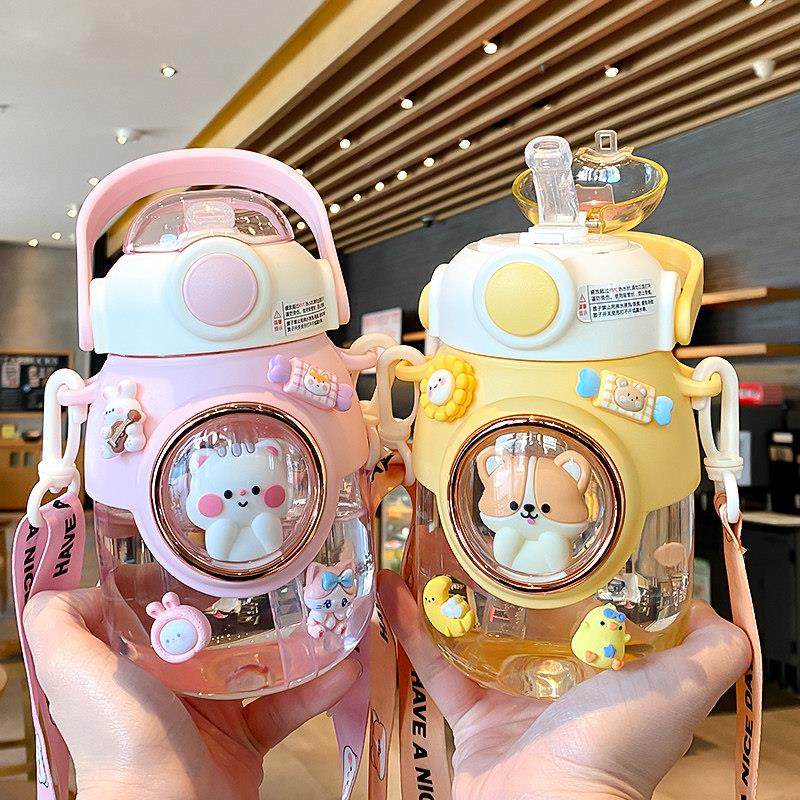 儿童水杯上学专用可爱夏天幼儿园吸管杯女大肚杯女孩新款2025杯子,餐饮具,吸管杯,淘宝优惠券,粉丝福利购,淘宝优惠卷