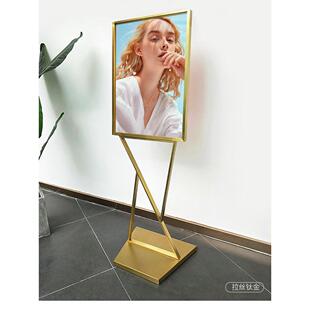 防风广告牌立牌展示牌商场KT板支架海报展架立式落地式水牌指示牌