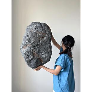 仿真pu石造景石头大石头摆件装饰品橱窗道具摄影户外假石头搭配