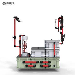鱼缸小周转箱过滤320配件全套底号滤过滤箱转盒内置水泵大工业周