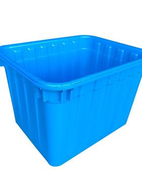 600L塑料箱长方形加水产厚加大养鱼SEC龟箱水养殖箱家用泡养瓷砖