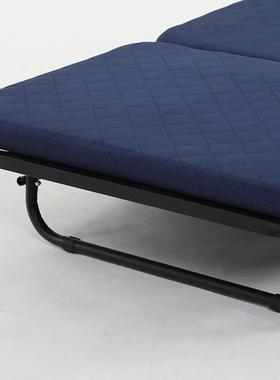 三折架单人办室公午休午睡床简MYB-631易硬板床共享陪护床床沙黑