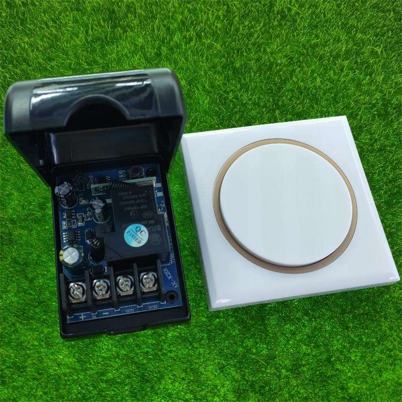 随路意贴86面板按钮遥控12V42v36V03A单汽车喇叭12-48V1L灯光改装