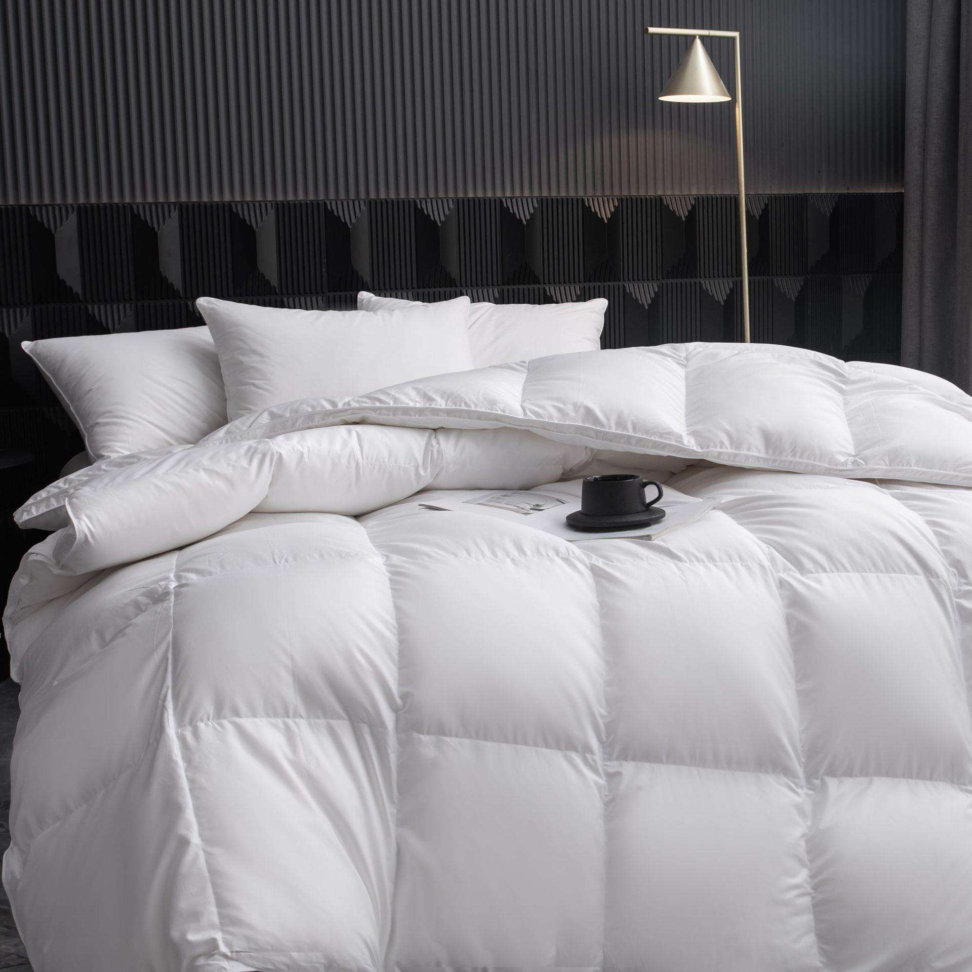 星级店绒4被95%羽白绒春秋冬被子鸭绒冬天棉鹅被芯酒冬季加厚保暖