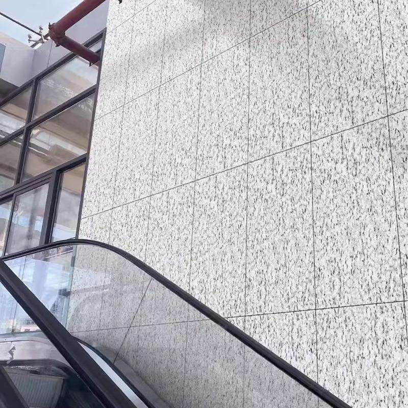 仿纹英幕墙干挂仿石石砖园林景观水景890芝石麻白数码釉PC砖砖外