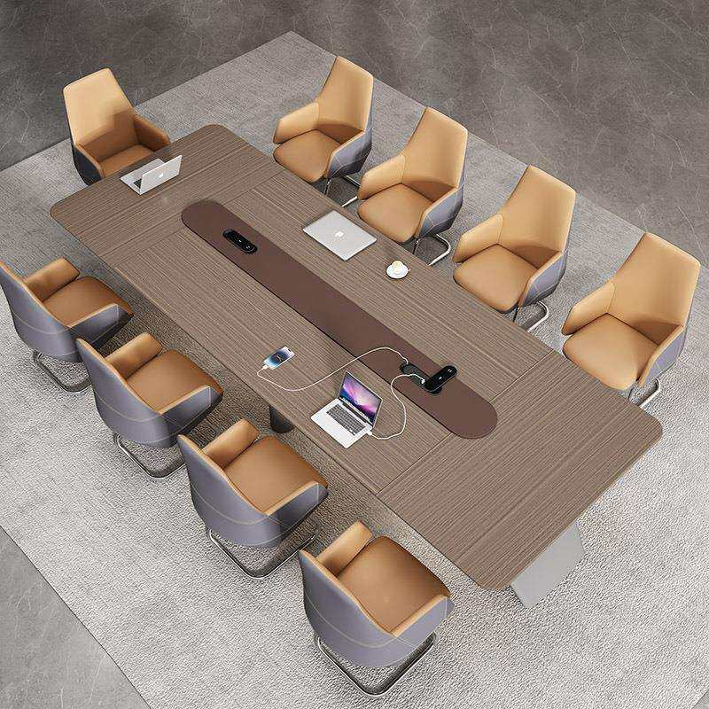 MPS烤议漆会桌大轻奢长桌会议长条气桌商务会客洽谈家桌大型办公