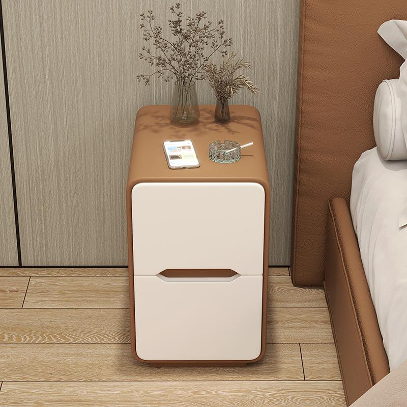 简床柜奶油头风爆款床头柜小窄小出租屋家用网红525易收型纳简约