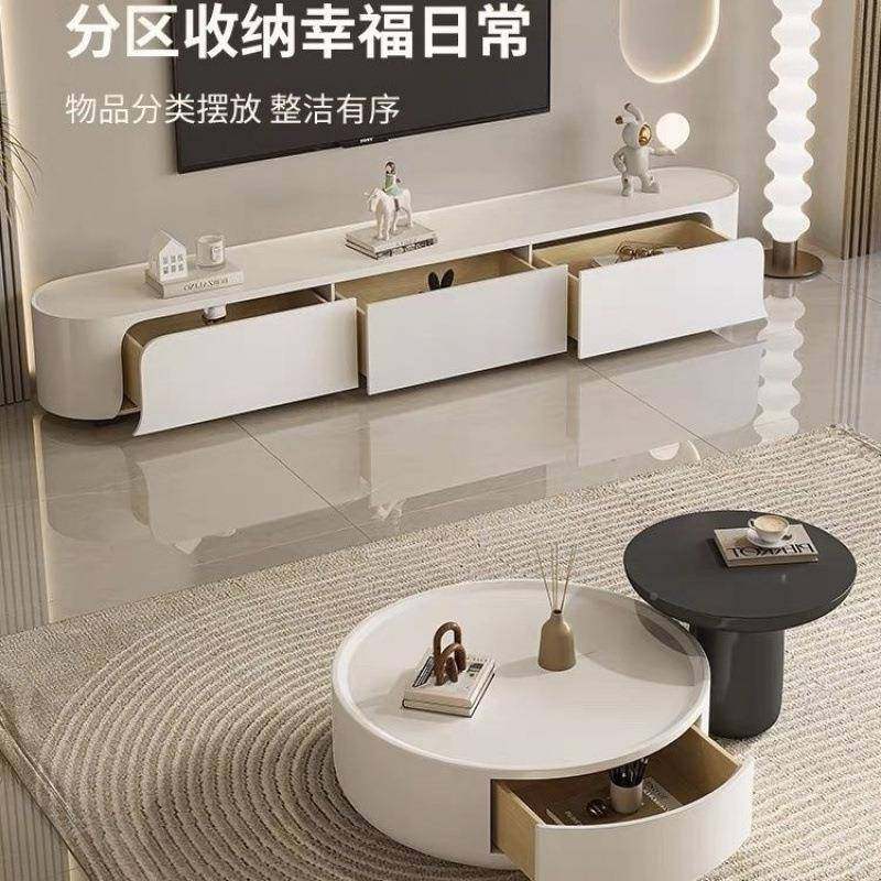 油法式奶风茶奢几无品牌/客厅户家用小型轻新款网红电视柜组合收,电子/电工,接线端子,淘宝优惠券,粉丝福利购,淘宝优惠卷