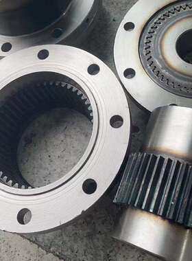 现货IICL鼓形齿齿联轴器轮2G06钢设备弹267性柱销齿联轴轧器