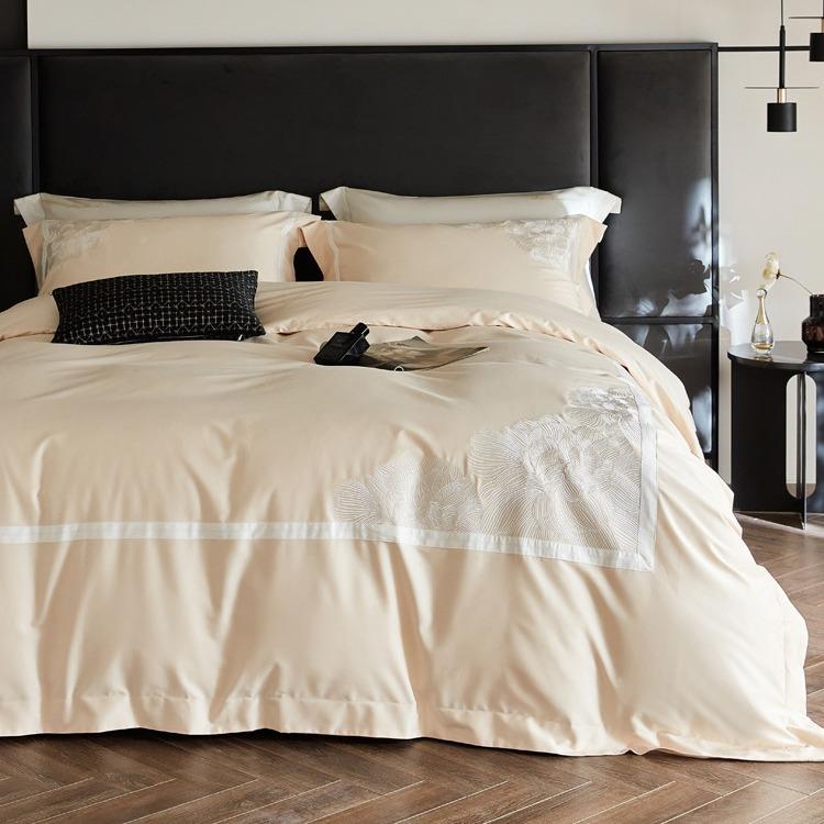 高端轻100S长绒棉床单四件棉套2奢02M245新纯棉全款亲肤裸睡被套