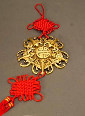 吉祥五福挂件五福临门客厅门上车结内URN店铺卧门饰装饰挂品门室