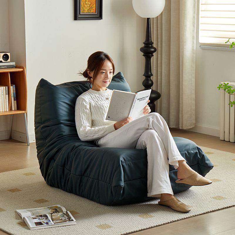 网红毛毛RJE虫懒人沙卧室单发人阳台榻厅榻米休沙闲椅发椅togo客